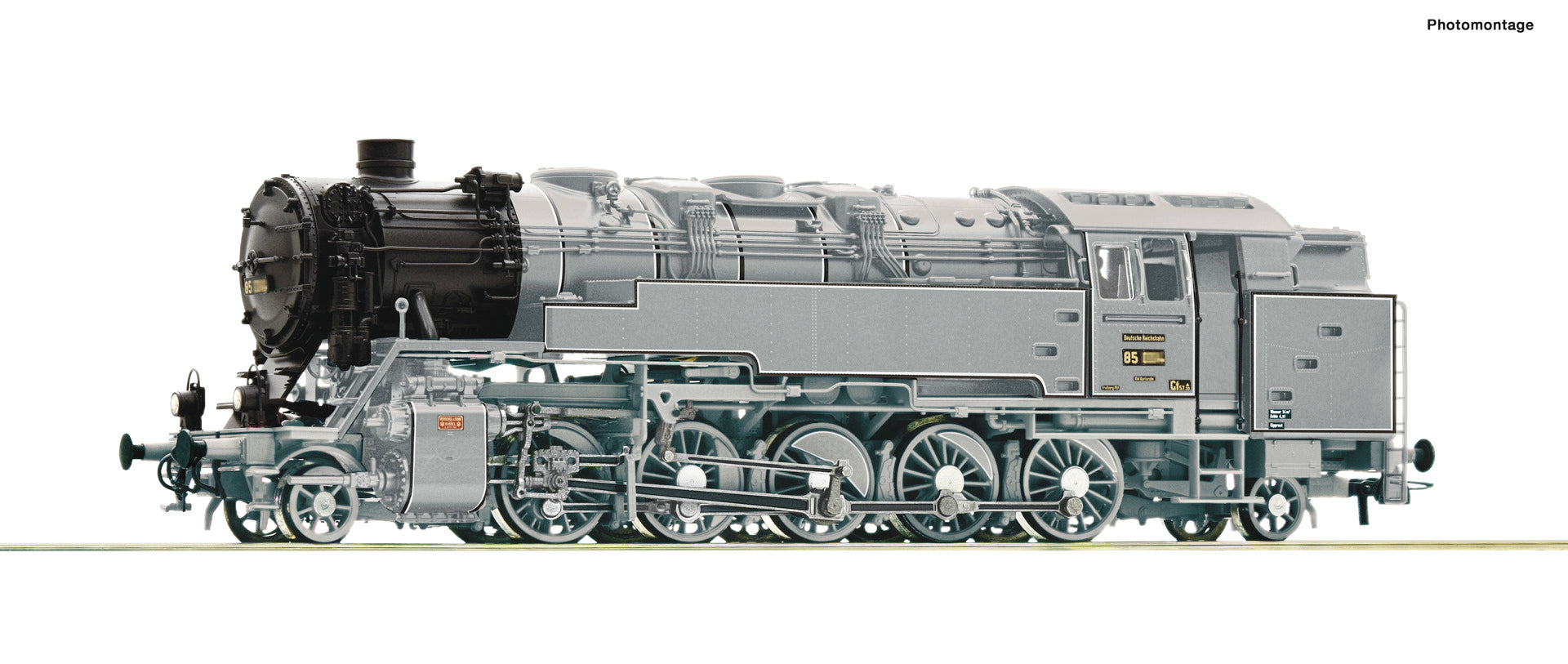 Roco DRG BR85 002 Steam Locomotive II (~AC-Sound) RC79111