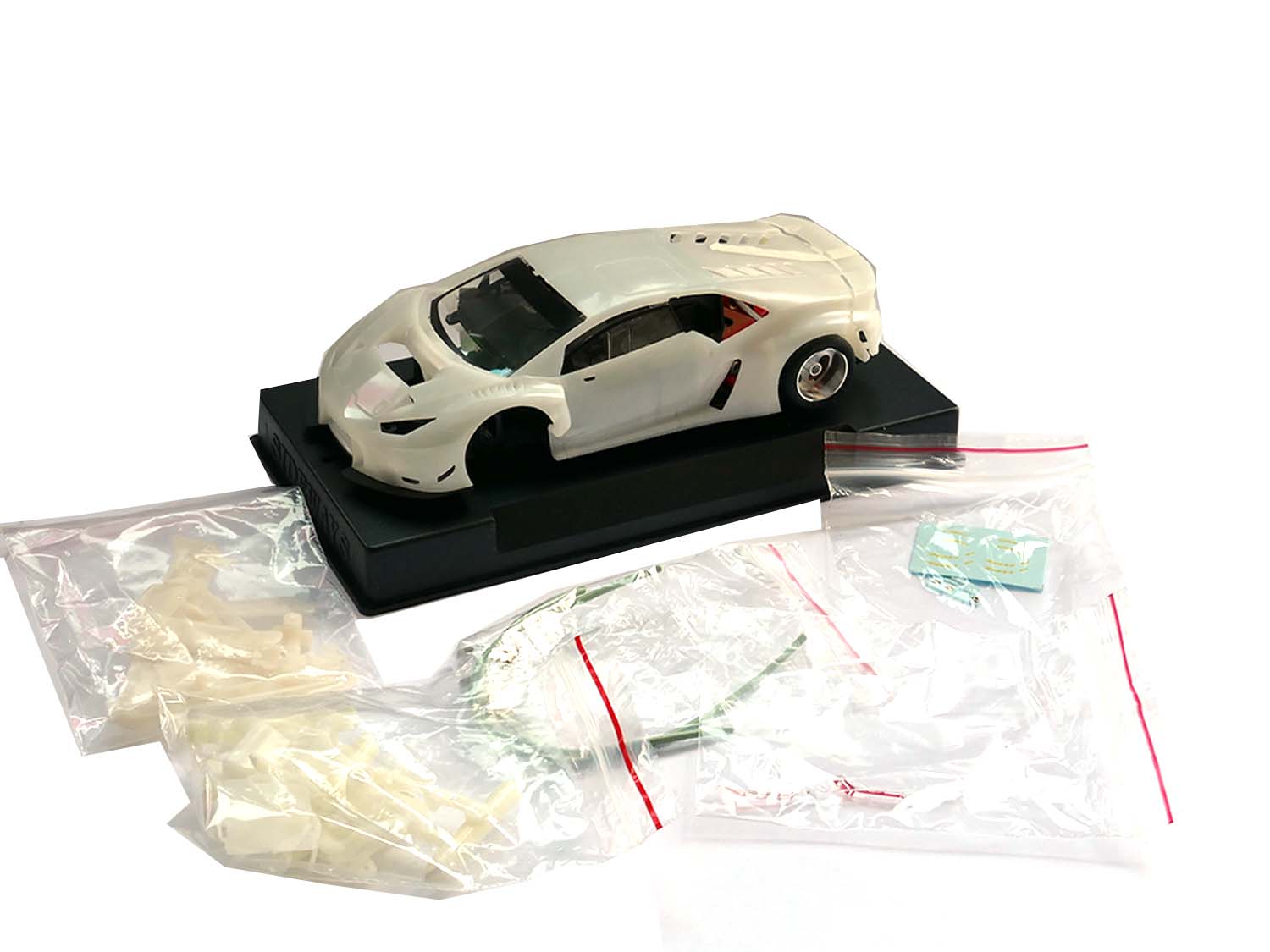 Sideways LB H GT3 White Kit RCSWCAR01K
