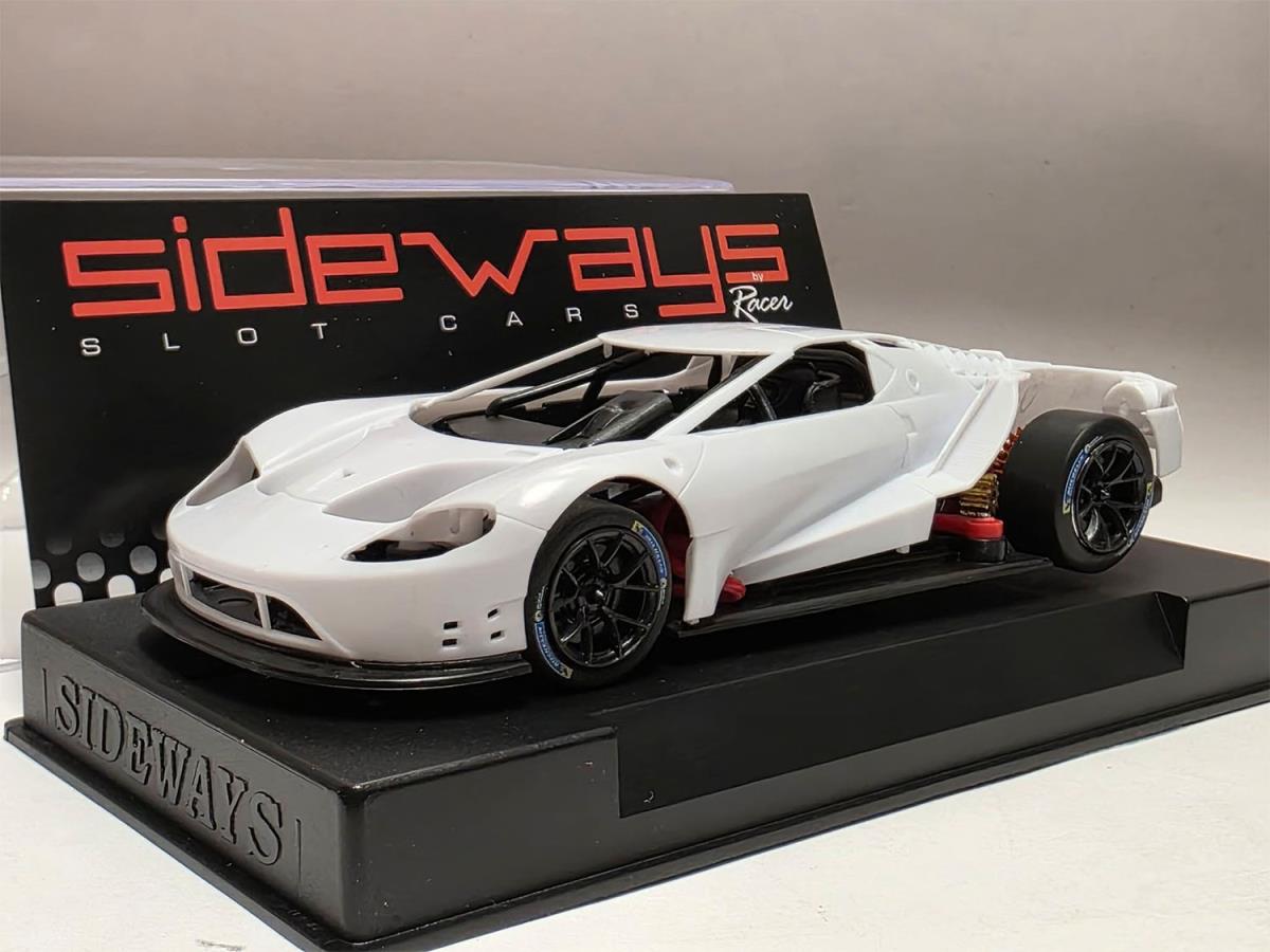 Sideways Ford GTE White Kit RCSWCAR02K