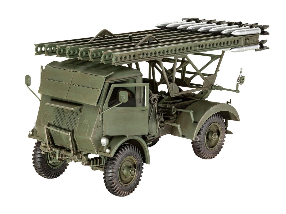 Revell Russian BM-13-16 on W.O.T.8 Chassis (1:35 Scale) RL03338