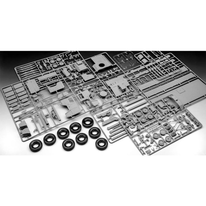 Revell German Man 10T Milgl 8X8 Truck (1:35 Scale) RL03367