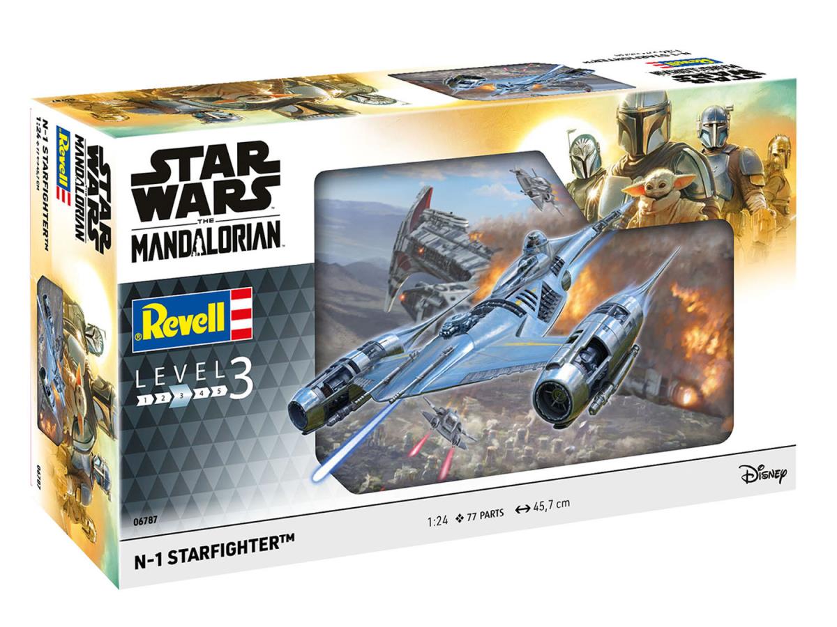 Revell The Mandalorian N1 Starfighter Kit (1:24 Scale) RL06787