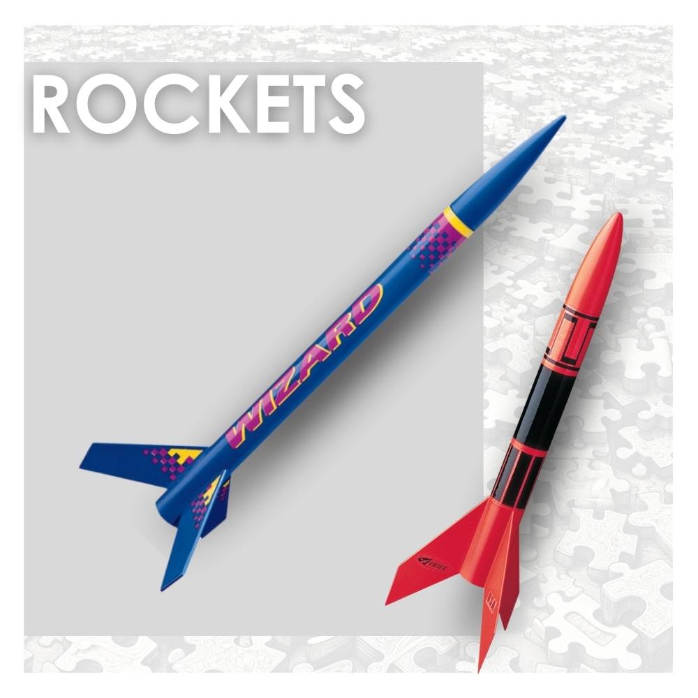 rockets, and rocket accessories
