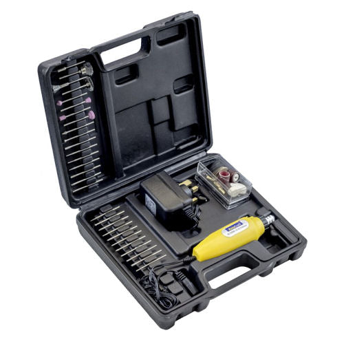 Rotacraft 12v Rotary Tool Set with 75 Accessories RTRC12-75A