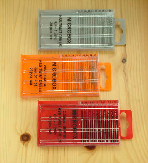 Rotacraft Microbox Shank Drill Set (10) 0.5-2.2mm RTRDR4005