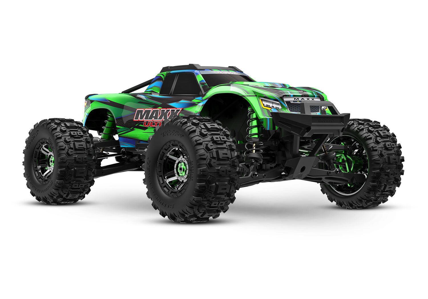 Traxxas Maxx Ultimate 1:10 4S 4WD Electric Monster Truck Green TRX89087-4-GRN