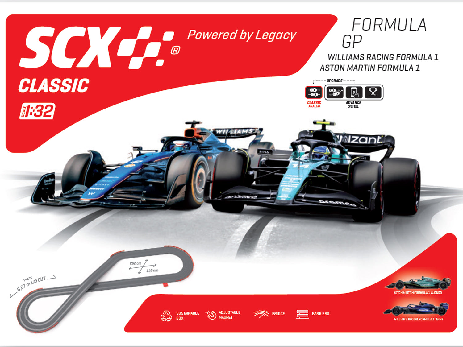 Formula GP 6.6m Race Set