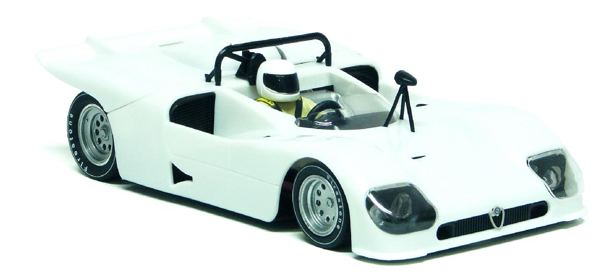 Slot It Alfa Romeo 33/3 White Kit w/Pre-Assembled Painted Parts SICA11Z1