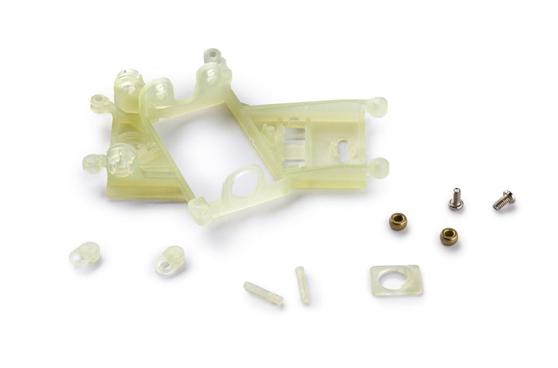 Slot It Anglewinder Motor Mount 1.0mm Offset EVO6 Hard SICH82B