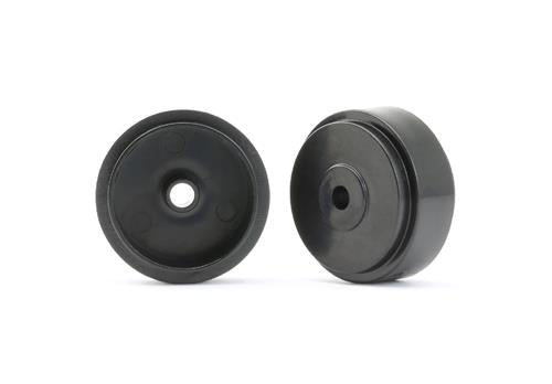 Slot It Plastic 17.3 Diameter x 8.2 x 0.5 Wheels Black 0.75g (4) SIW17308205P