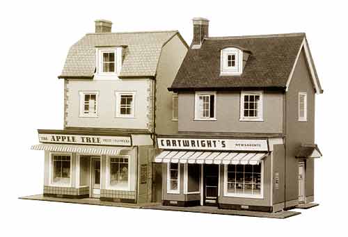 Superquick 2 Country Town Shops Card Kit SQB22