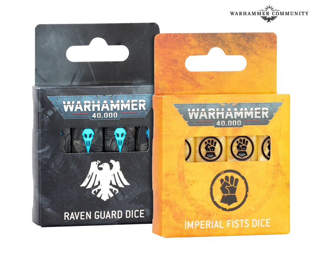 Warhammer 40000: Imperial Fists Dice 55-64