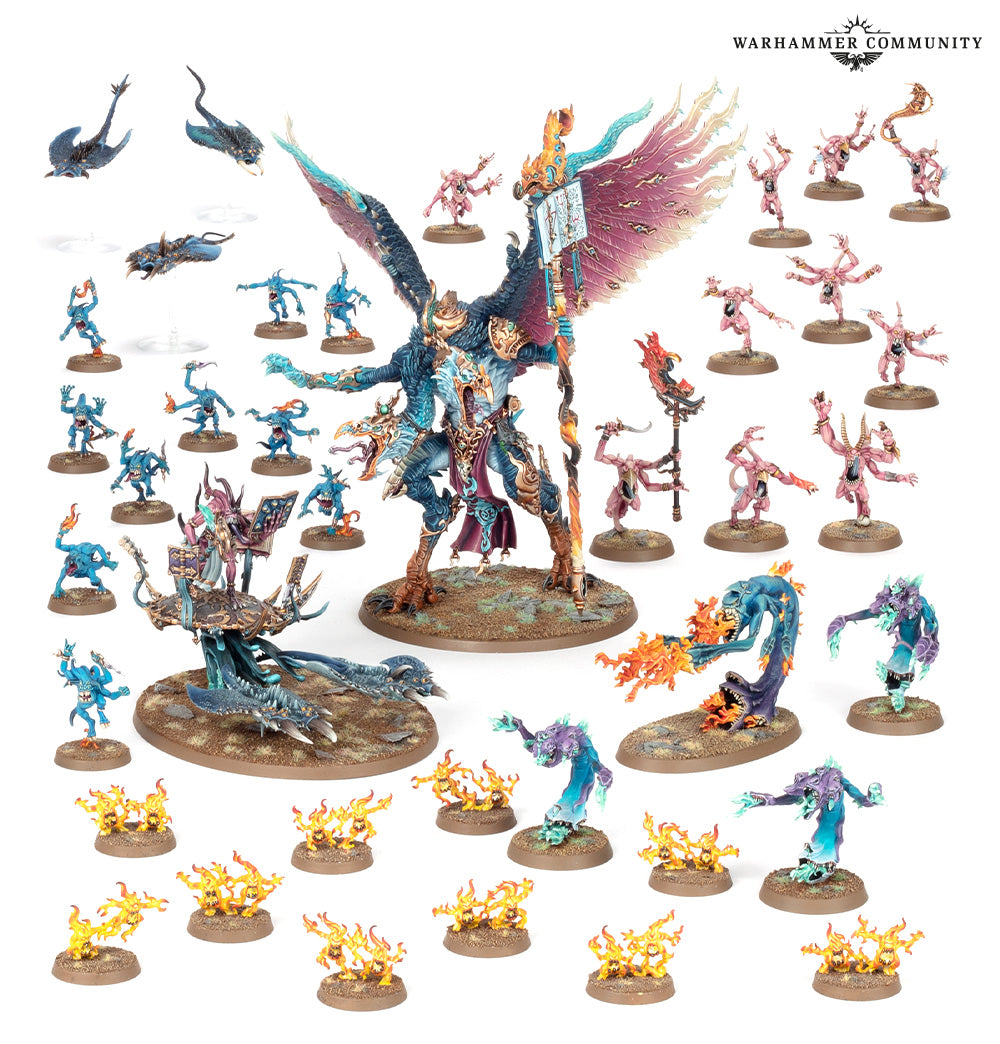 Warhammer Disciples/Tzeentch: Warpflame Cavalcade 83-110