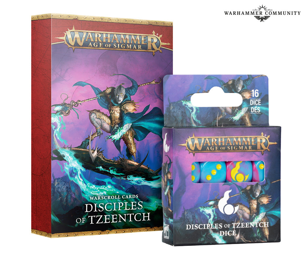 Warhammer Warscroll Cards: Disciples Tzeentch Eng 83-46