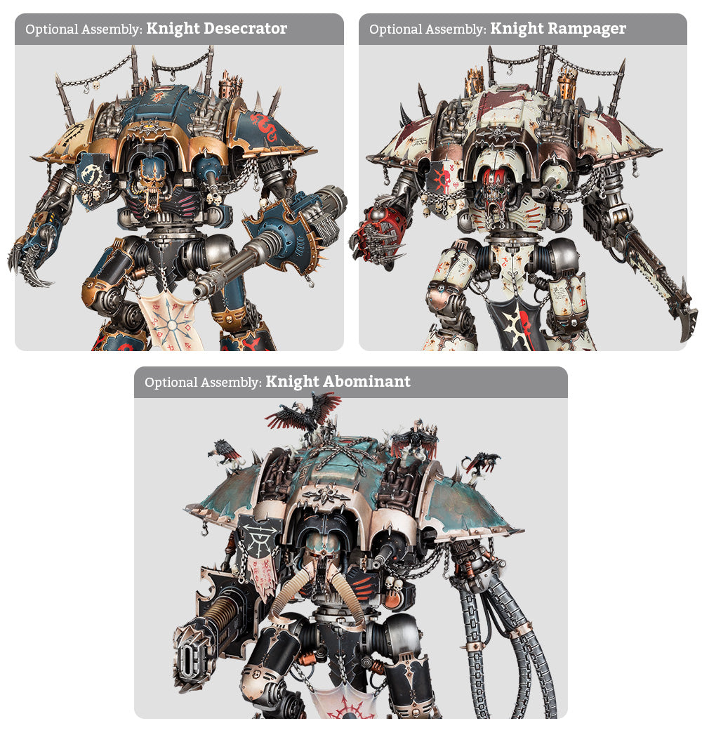 Chaos Knight Ruinator: Chaos Knight Ruinator - Warhammer 40K