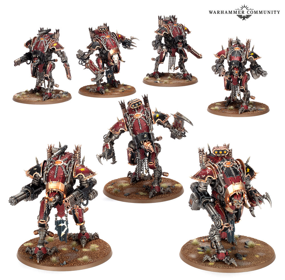 Chaos Knight : Houndpack Lance - Warhammer 40K