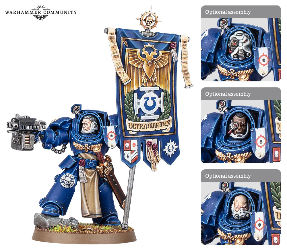 Warhammer S/Marines: Ancient In Terminator Armour 48-104