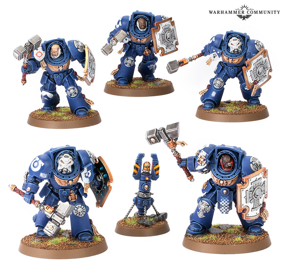 Warhammer Space Marines: Terminator Assault Squad 48-34