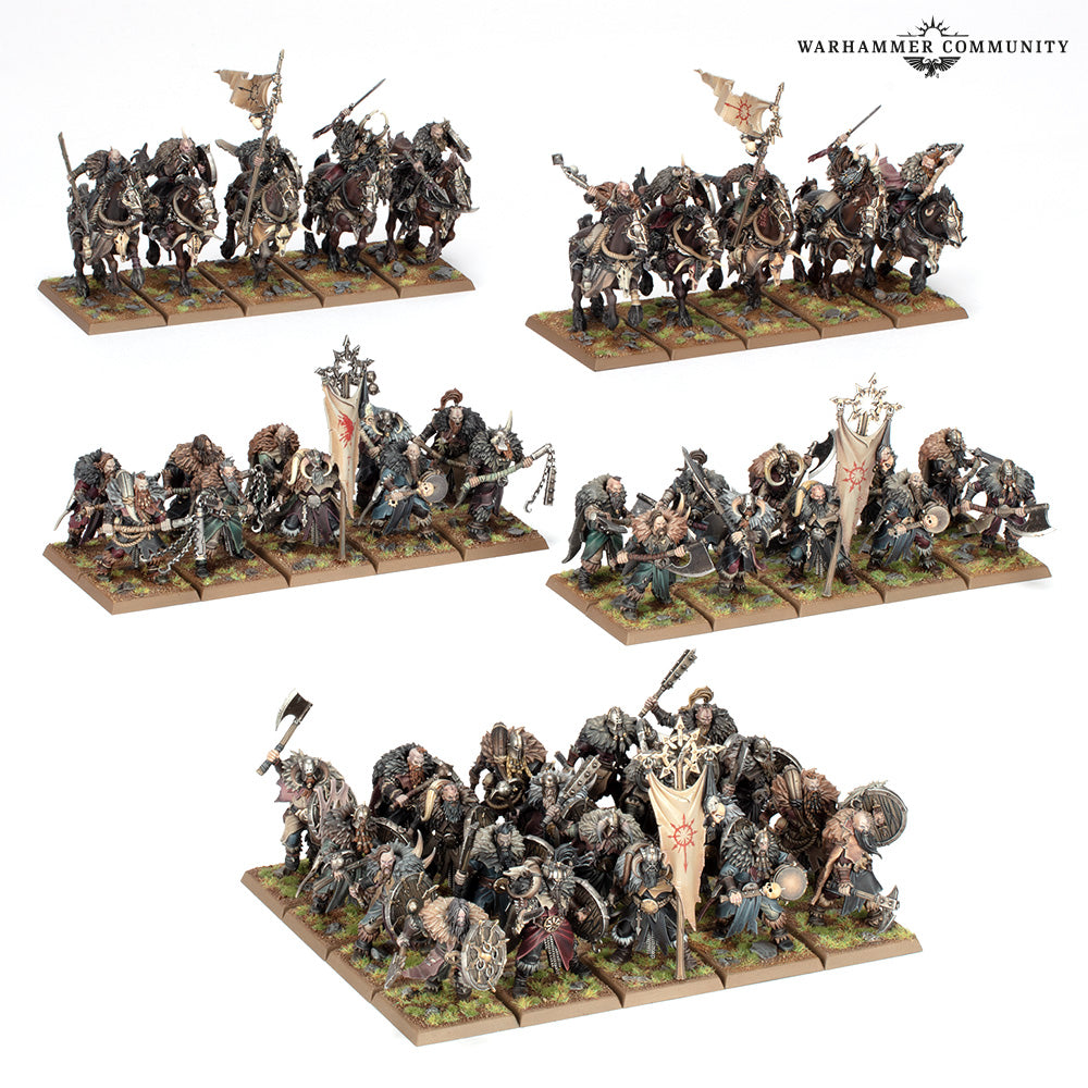 Warhammer Chaos Marauders Army Reinforcement Set 08-18