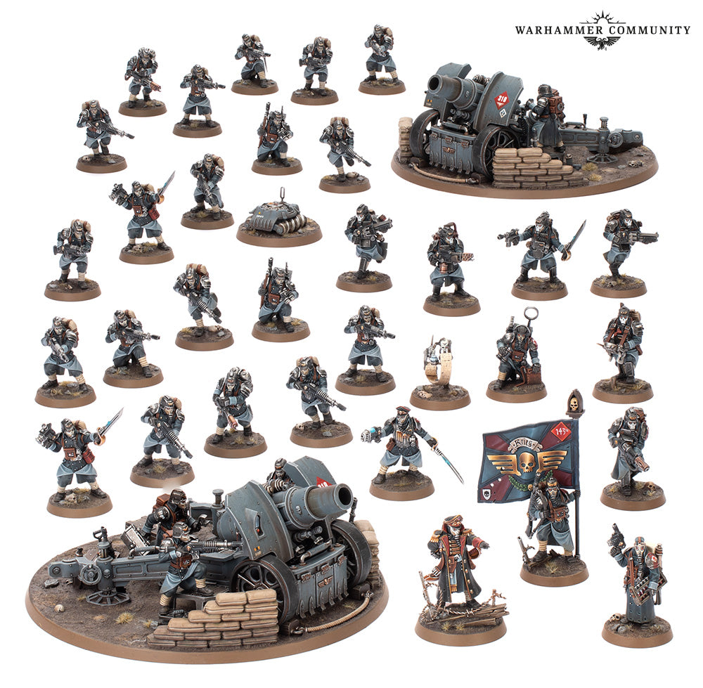 Warhammer Astra Militarum: Krieg Siege Platoon 71-47