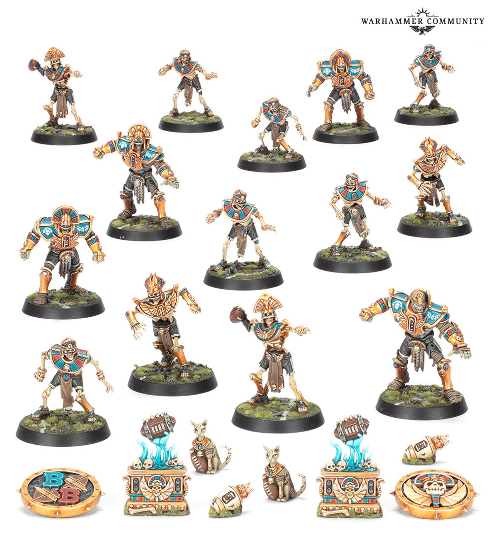 Blood Bowl: Tomb Kings Team 202-52 Warhammer