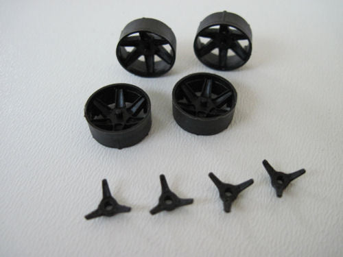 Thunderslot Lola Wheel Inserts (Three Pole) TSLIN001C