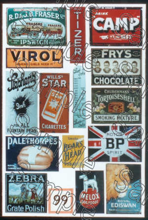 Tiny Signs Enamel Advert Signs TSO99