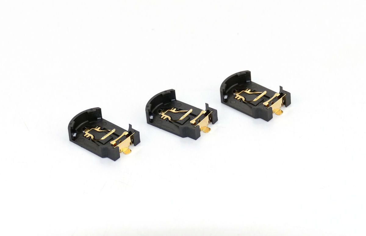 Train Tech CR2032 Battery Holders as Used in Coach Lights (3) TTCON10