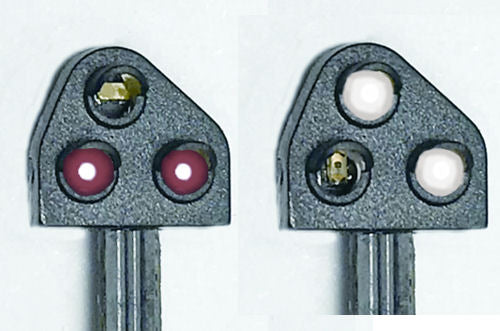 Train Tech Ground Position Signal Kit Modern Red TTGK1