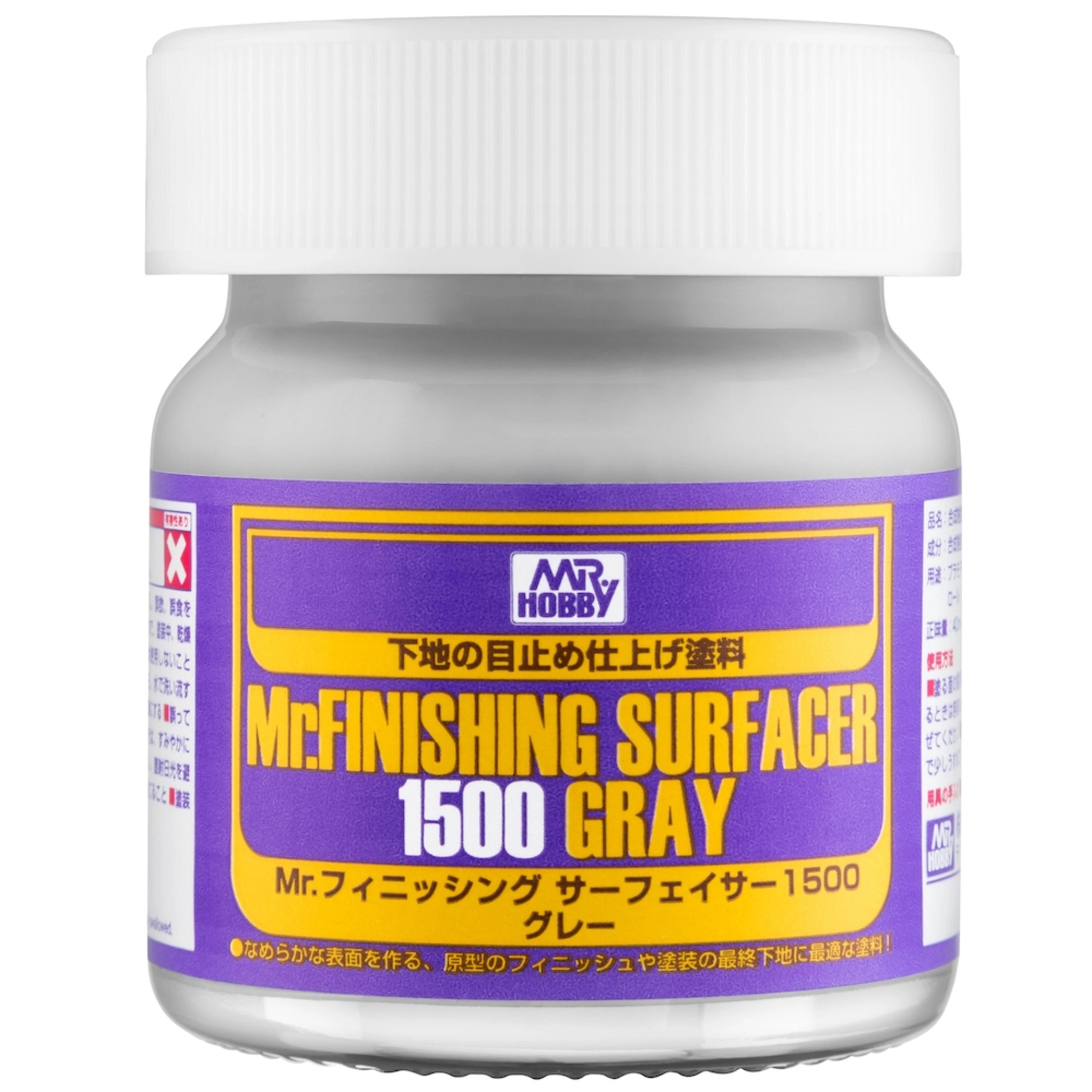 Mr Hobby SF-289 Mr Finishing Surfacer 1500 Gray (40ml) sf-289