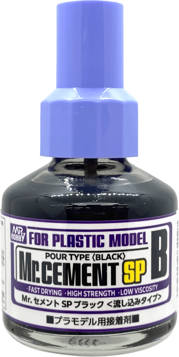 Mr Hobby MC-132 Mr Cement SP Black (40ml)