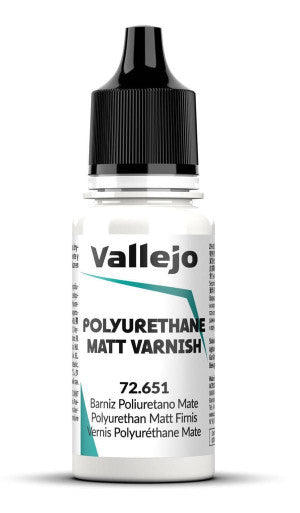 AV Vallejo Game Color 18ml - Polyurethane Matt Varnish