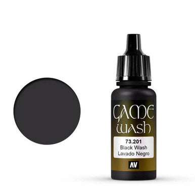 AV Vallejo Mecha Color 17ml - Black Wash