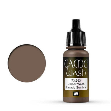 AV Vallejo Game Color 18ml - Wash - Umber