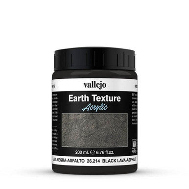 AV Vallejo Stone Textures - Black Lava 200ml