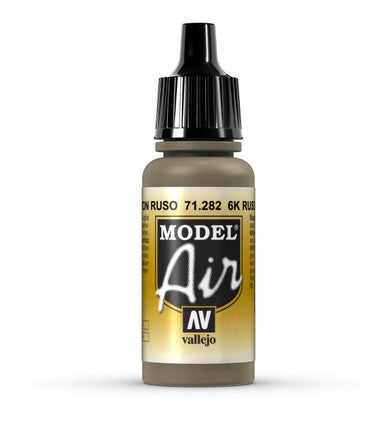 AV Vallejo Model Air 17ml - 6K Russian Brown