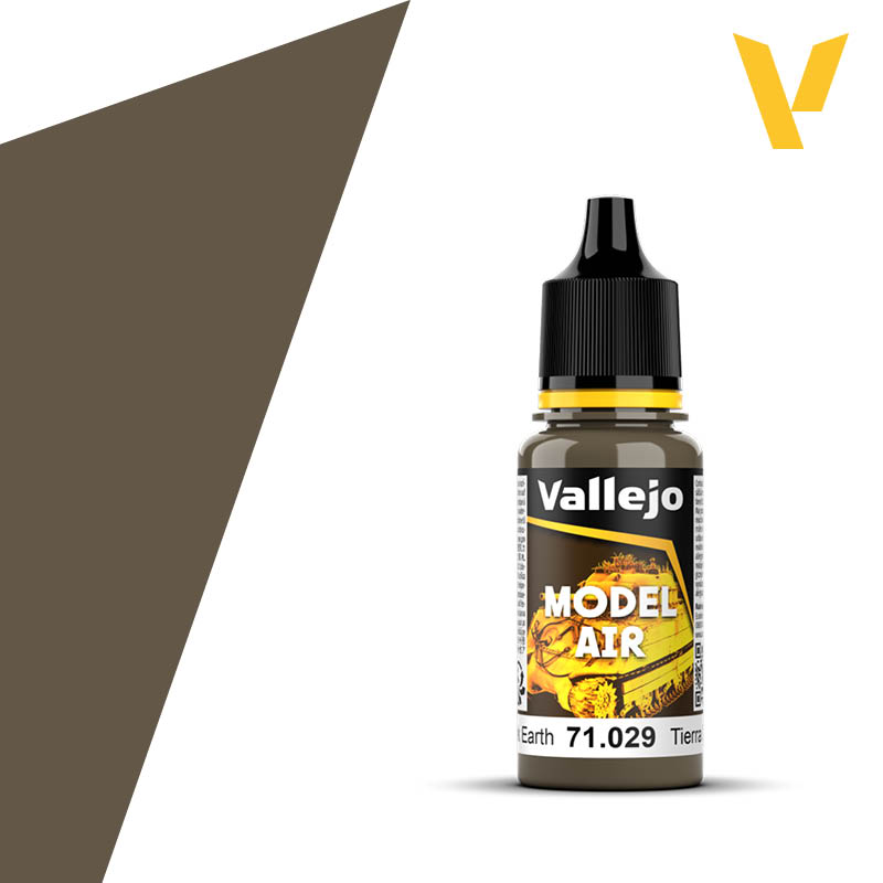 AV Vallejo Model Air 17ml - Dark Earth