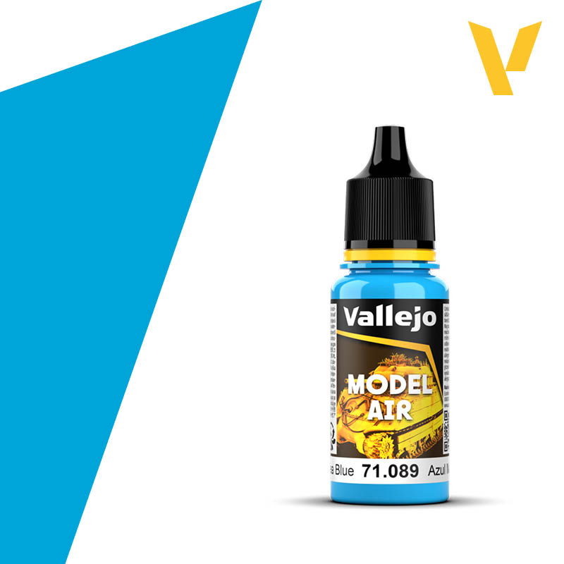 AV Vallejo Model Air 17ml - Flanker Light Blue
