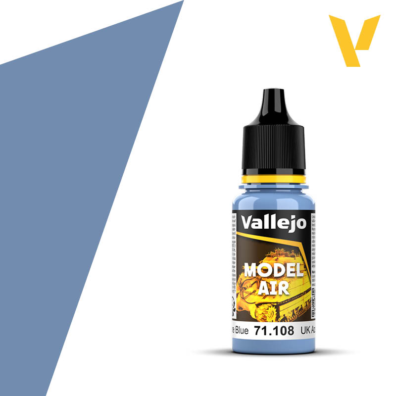 AV Vallejo Model Air 17ml - UK Azure Blue