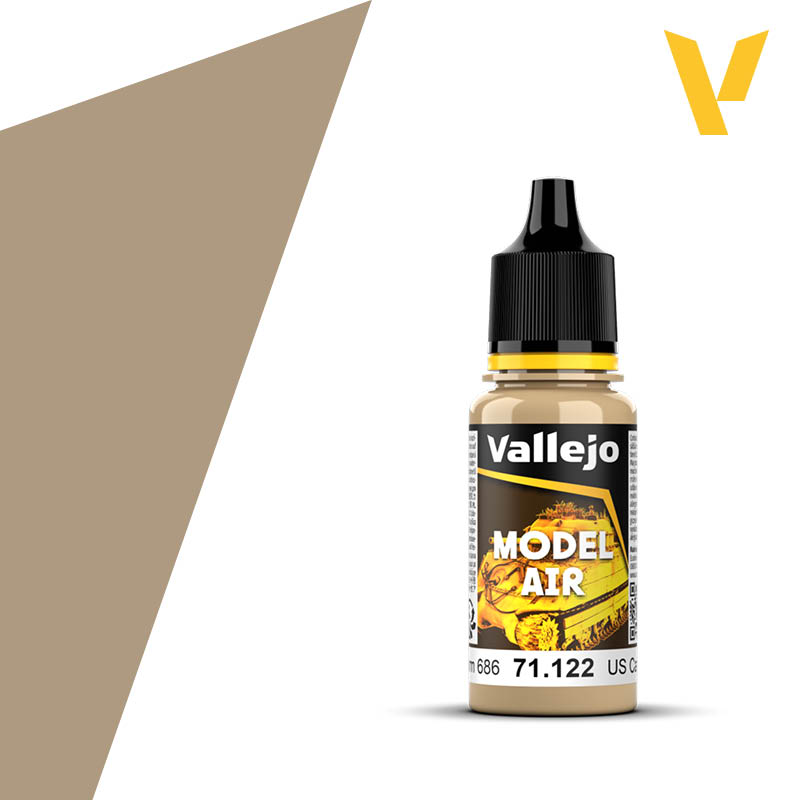 AV Vallejo Model Air 18ml - US Desert Armour 686