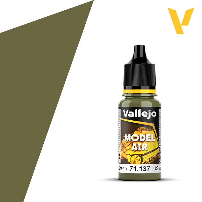 AV Vallejo Model Air 17ml - US Light Green (FS34151)