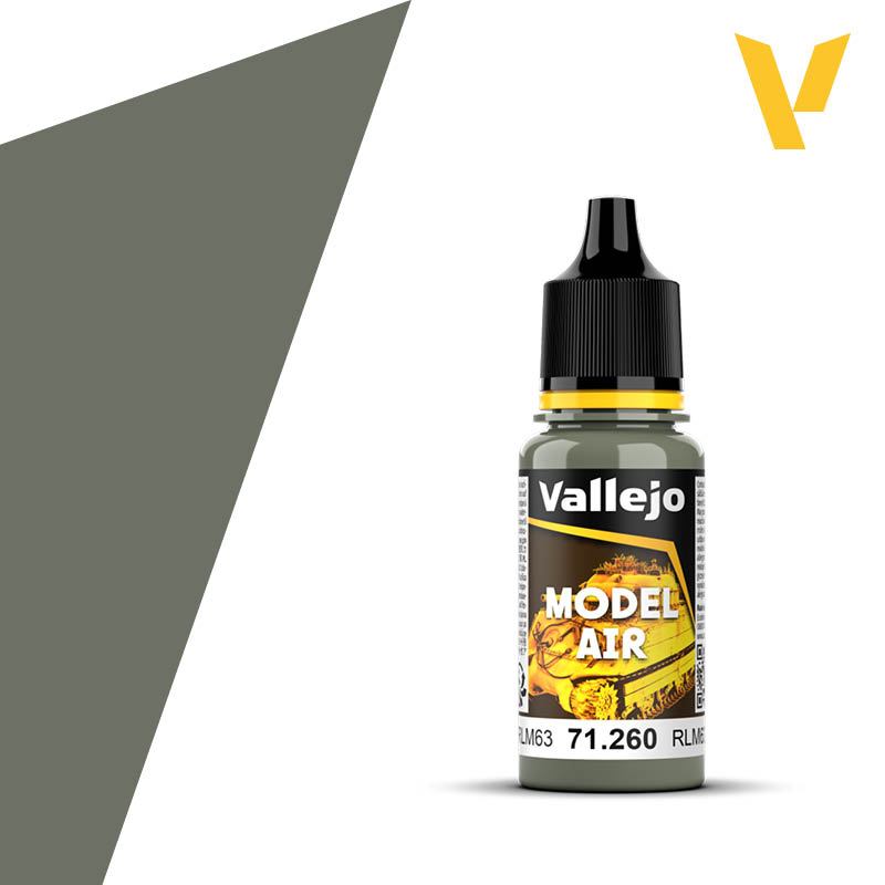 AV Vallejo Model Air 17ml - Light Grey