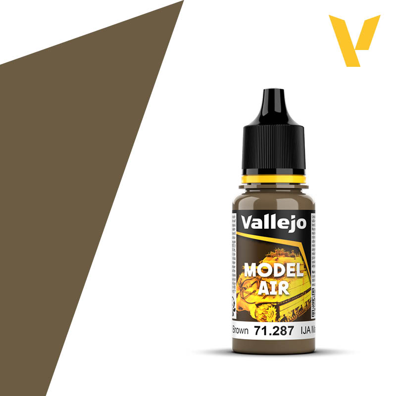 AV Vallejo Model Air 17ml - IJA Khaki Brown