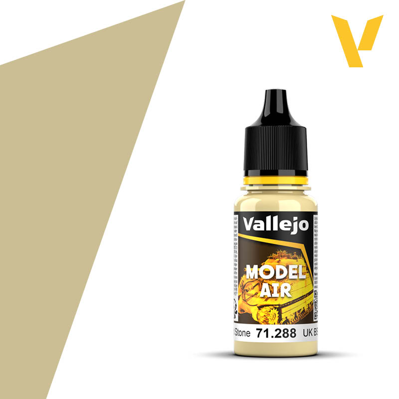 AV Vallejo Model Air 17ml - UK BSC 64 Portland Stone
