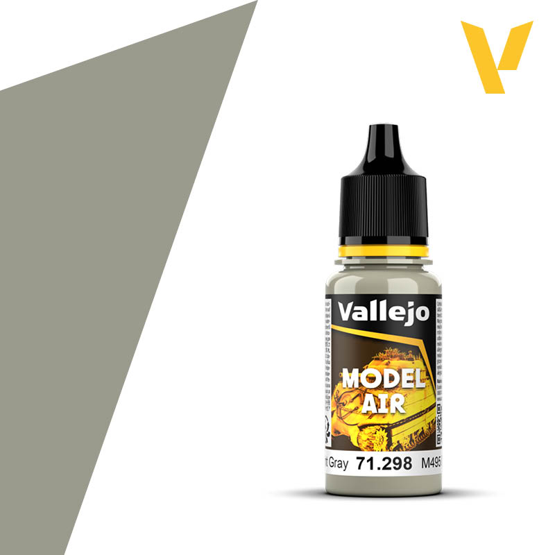 AV Vallejo Model Air 17ml - M495 Light Gray