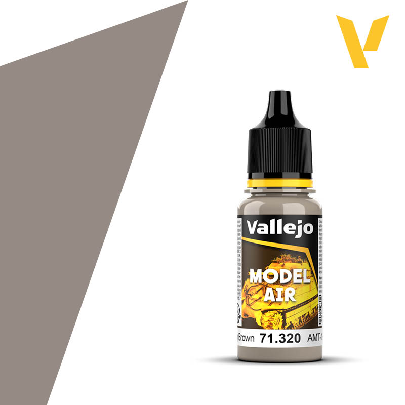 AV Vallejo Model Air 17ml - AMT-1 Light Grey Brown