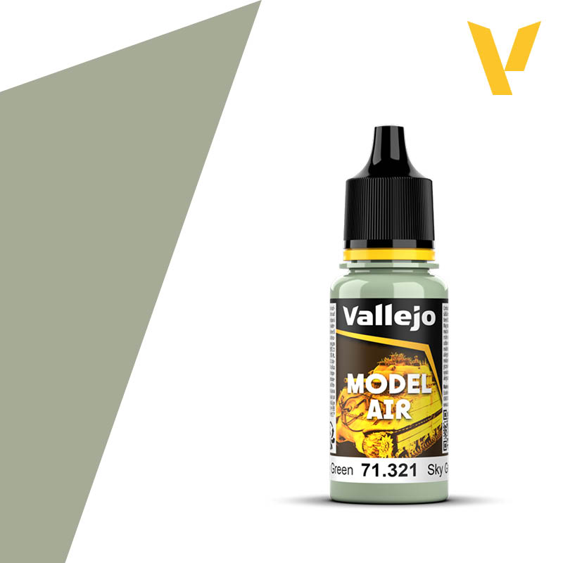 AV Vallejo Model Air 17ml - IJA Light Grey Green