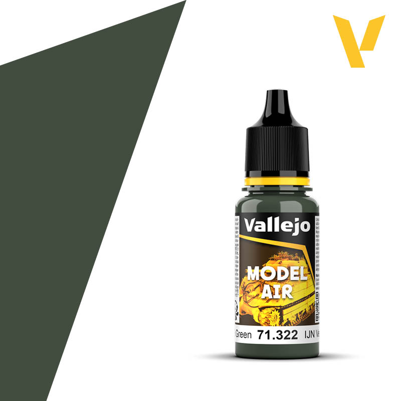 AV Vallejo Model Air 17ml - IJN Black Green