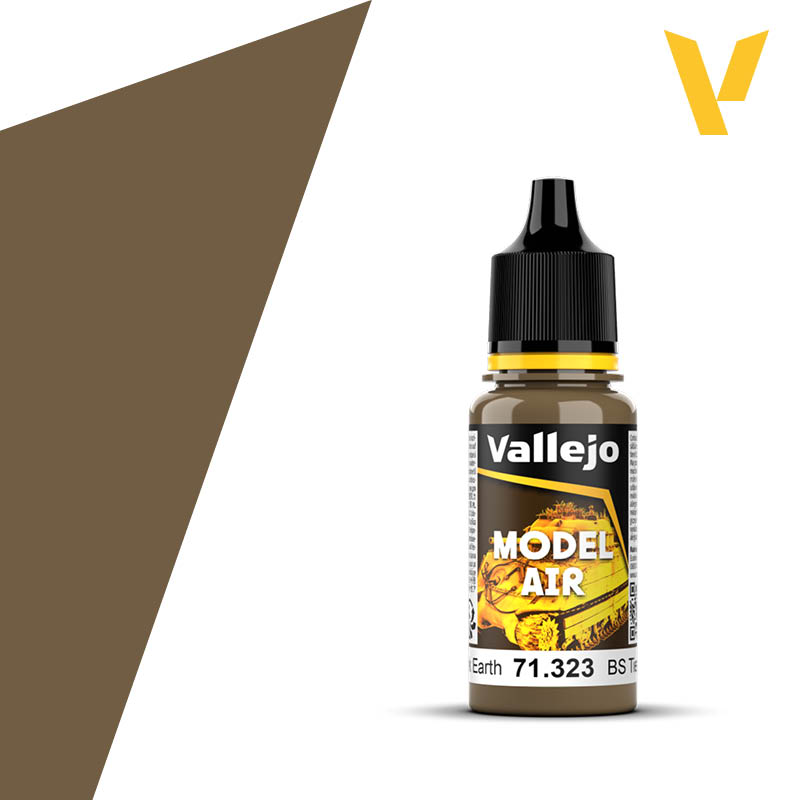 AV Vallejo Model Air 17ml - BS Dark Earth