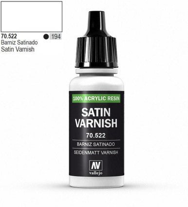 AV Vallejo Model Color 18ml - Satin Varnish